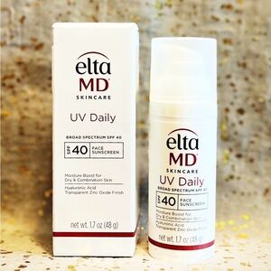 EltaMD~UV Daily~Broad Spectrum~SPF 40~Face Sunscreen~1.7oz/48g~Full Size~NIB~